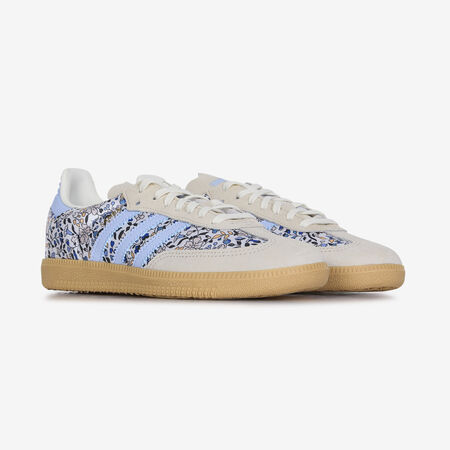 ADIDAS ORIGINALS samba SAMBA OG LIBERTY BEIGE/BLAUW JUNIOR