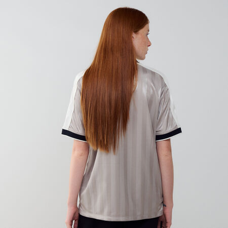 NIKE JERSEY VNECK ZILVER DAMES