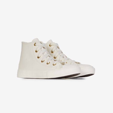 CONVERSE chuck taylor all star CHUCK TAYLOR ALL STAR HI LEATHER BEIGE/GOUD KIND