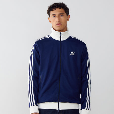 ADIDAS ORIGINALS JACKET FZ ADICOLOR CLASSICS MARINEBLAUW/WIT HEREN