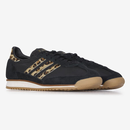 ADIDAS ORIGINALS sl 72 SL72 LEOPARD NOIR BRUIN DAMES