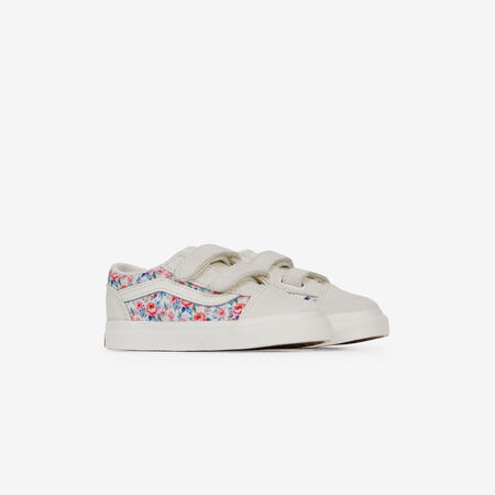 VANS old skool OLD SKOOL V FLORAL BEIGE/ROZE BABY