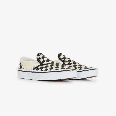 VANS slip-on CLASSIC SLIP-ON WIT/ZWART KIND