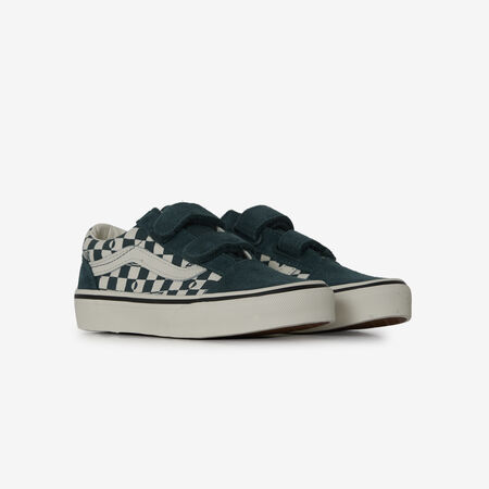 VANS old skool OLD SKOOL CHECK GROEN/WIT KIND