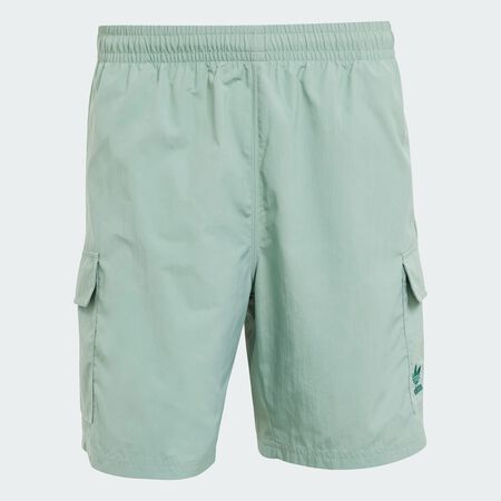 ADIDAS ORIGINALS SHORT CARGO WOVEN GROEN/ZWART HEREN