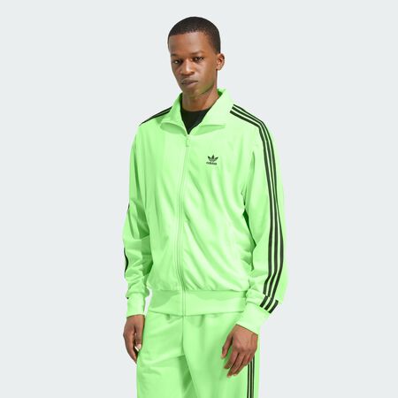ADIDAS ORIGINALS JACKET FZ TRACKTOP FIREBIRD GROEN/ZWART HEREN