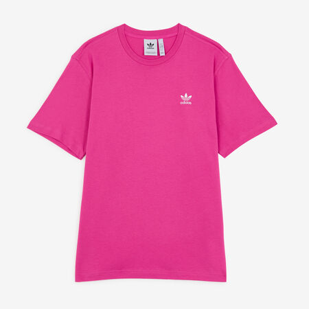 TEE SHIRT ESSENTIAL : ROZE/WIT