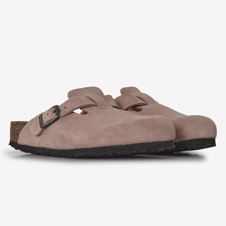 BIRKENSTOCK boston BOSTON SUEDE PINK CLAY ROZE DAMES