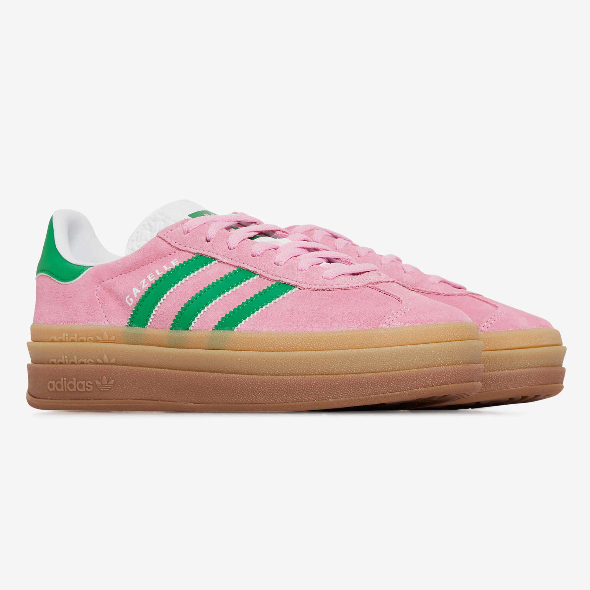 ADIDAS ORIGINALS GAZELLE BOLD ROZE GROEN SNEAKERS DAMES Courir