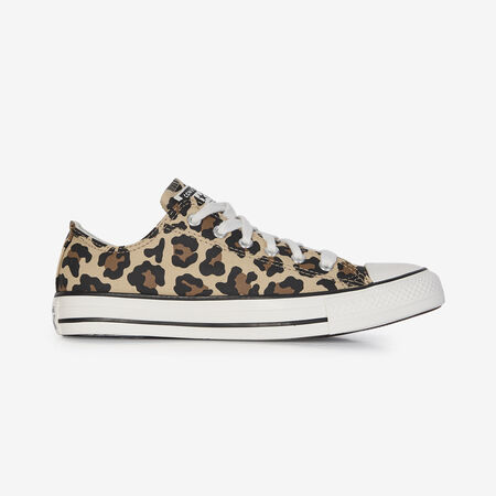 CONVERSE CHUCK TAYLOR ALL STAR OX LEOPARD BEIGE/BRUIN JUNIOR