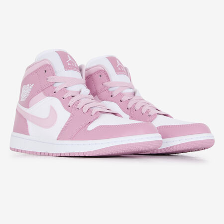 JORDAN air jordan 1 AIR JORDAN 1 MID WIT/ROZE DAMES