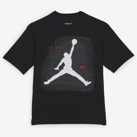 TEE SHIRT BIG JUMPMAN : ZWART/WIT