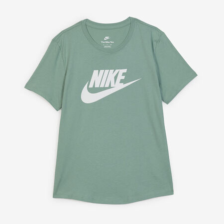 TEE SHIRT BIG SWOOSH ESSENTIAL : BLAUW/WIT
