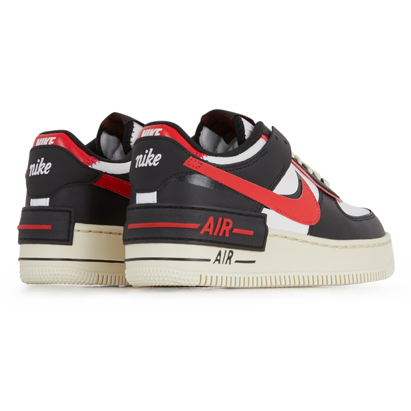 Nike air force zwart rood sales