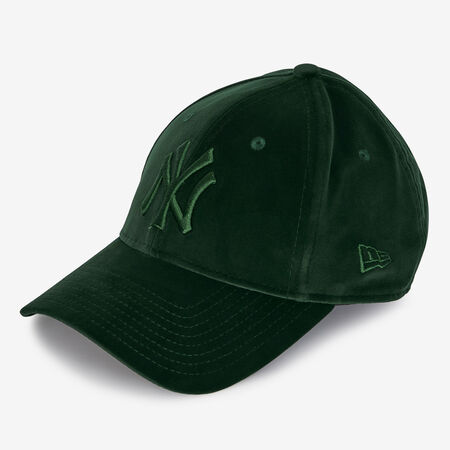 NEW ERA 9FORTY WOMEN NY VELVET MONOCHROME GROEN DAMES
