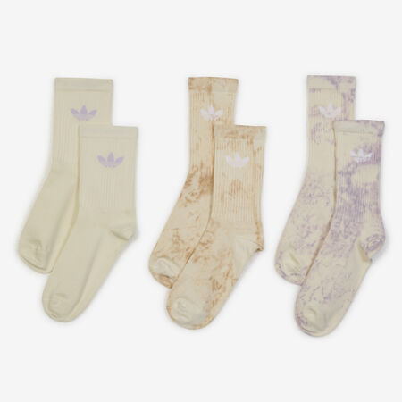 CHAUSSETTES X3 CREW TIE DYE : BEIGE