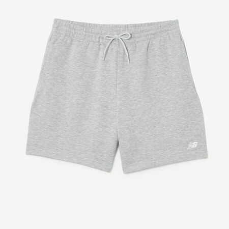 NEW BALANCE SHORT ESSENTIAL SMALL LOGO GRIJS/WIT HEREN