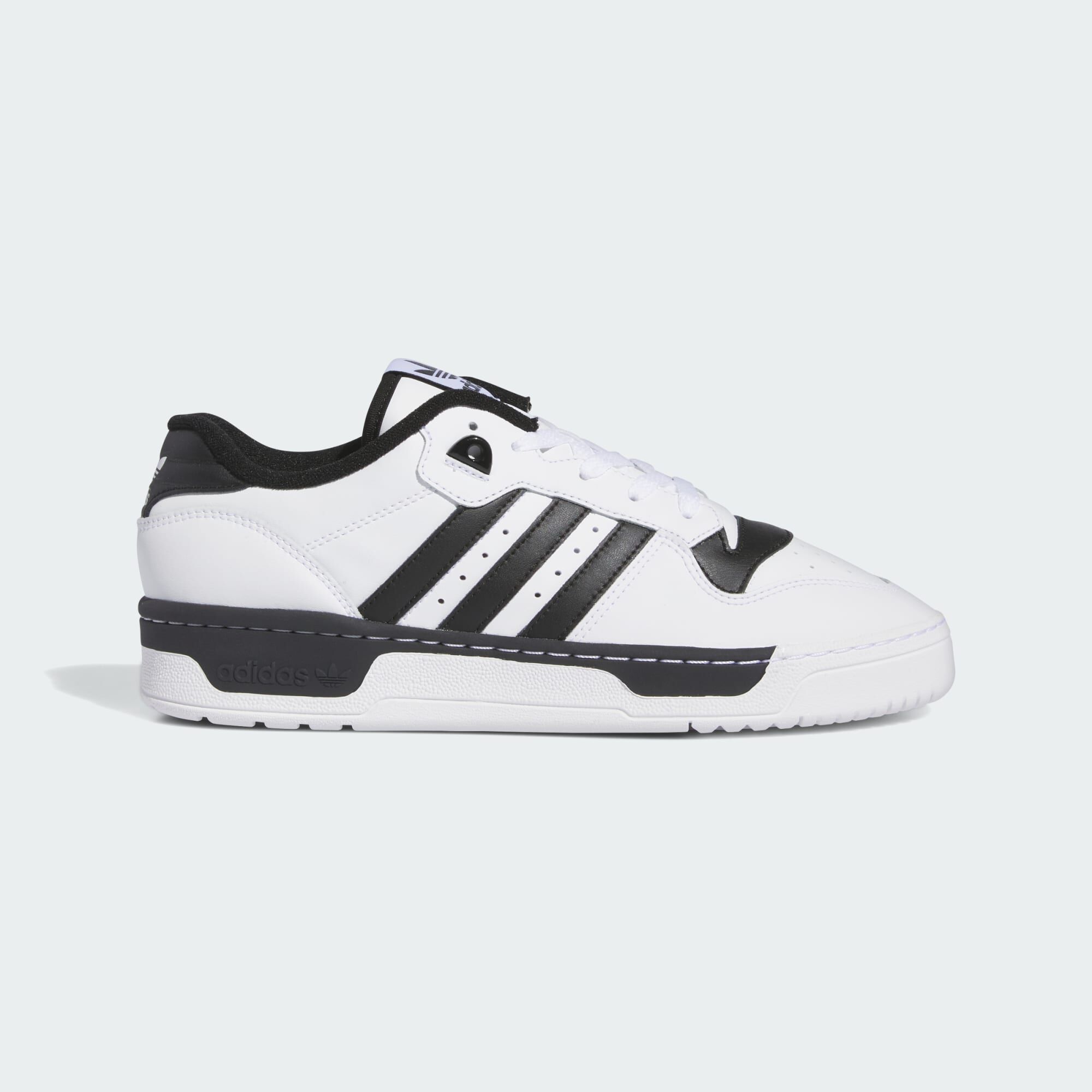 Adidas originals rivalry discount low trainer in white