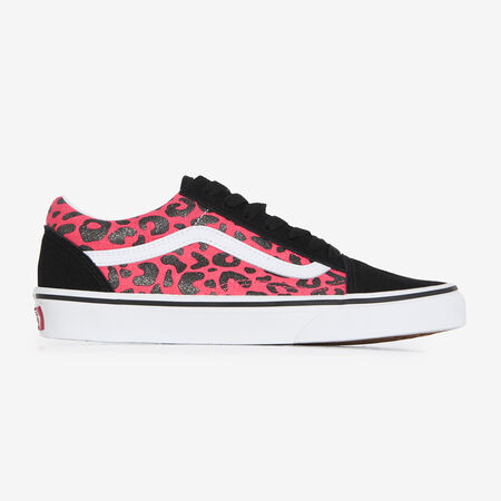 VANS old skool OLD SKOOL LEOPARD ZWART/ROZE JUNIOR