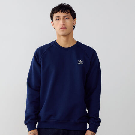 ADIDAS ORIGINALS SWEAT CREW ESSENTIAL TREFOIL MARINEBLAUW HEREN