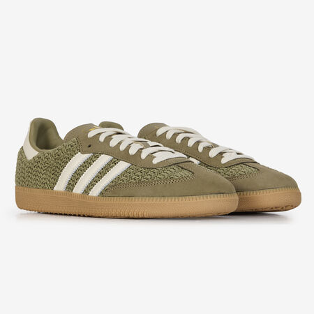 ADIDAS ORIGINALS SAMBA OG COTTON KNIT KHAKI/BEIGE HEREN