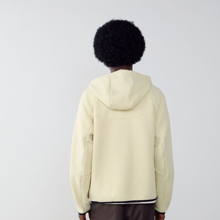 NIKE JACKET TECH FLEECE FZ BEIGE/ZWART HEREN