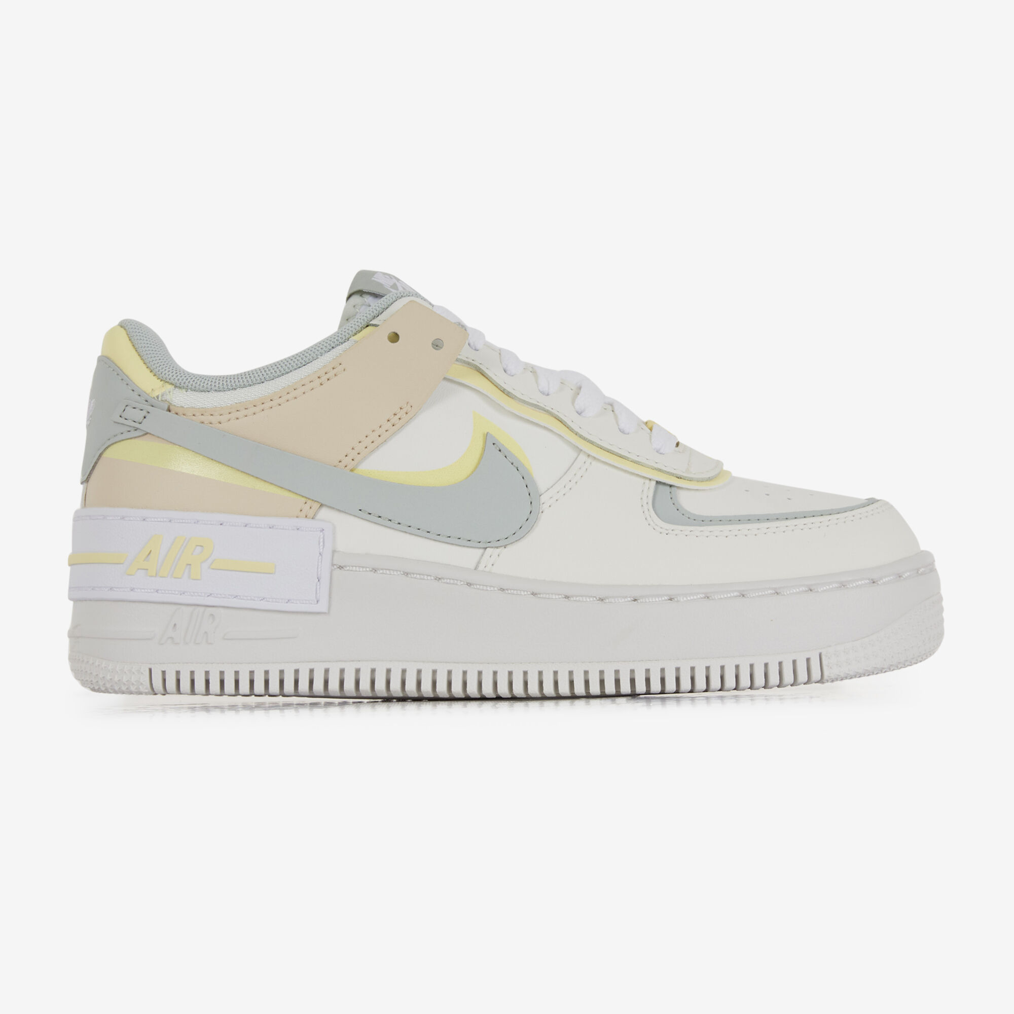 Nike air force 1 dames geel best sale