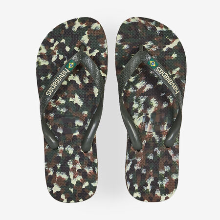 HAVAIANAS brasil BRASIL TECH II KAKI/NOIR HEREN