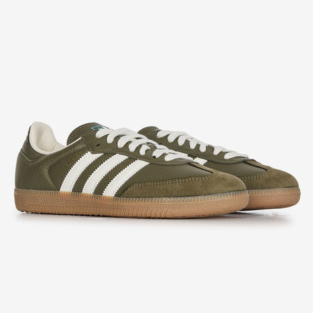 ADIDAS ORIGINALS samba SAMBA OG KNIT KHAKI/WIT DAMES