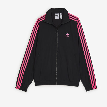 ADIDAS ORIGINALS JACKET FZ FIREBIRD WVN ZWART/ROZE HEREN
