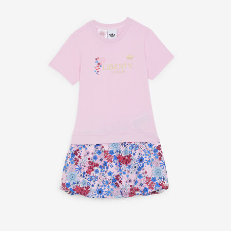 ADIDAS ORIGINALS TEE SET LIBERTY ROZE/MEERKLEURIG BABY