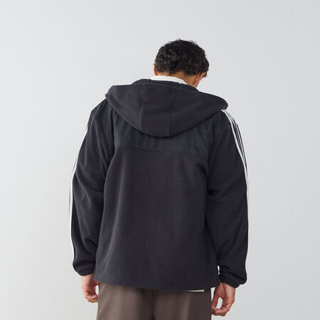 ADIDAS ORIGINALS JACKET FZ POLAR FLEECE ZWART/WIT HEREN