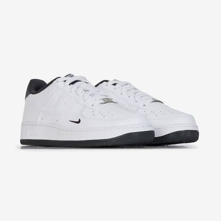 NIKE air force 1 AIR FORCE 1 LOW MINI SWOOSH WIT/ZWART JUNIOR