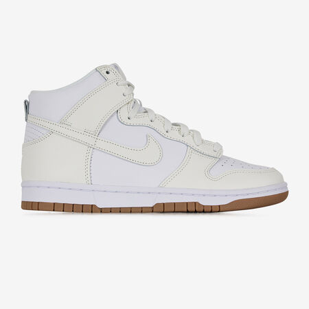 NIKE dunk DUNK HIGH SAIL GUM WIT/BEIGE DAMES