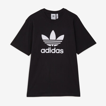 ADIDAS ORIGINALS TEE SHIRT CLASSIC TREFOIL ZWART HEREN