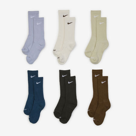 NIKE CHAUSSETTES X6 CREW CUSHION MARINEBLAUW/GROEN HEREN