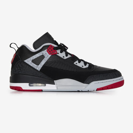 JORDAN Spizike JORDAN SPIZIKE LOW ZWART/ROOD HEREN