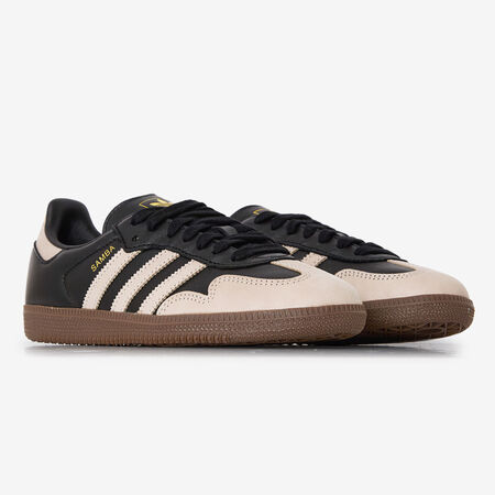 ADIDAS ORIGINALS samba SAMBA OG ZWART/BEIGE DAMES