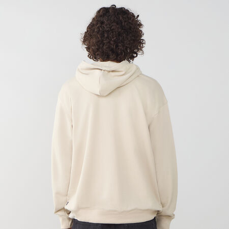 NEW BALANCE HOODIE BIG LOGO RUN BEIGE HEREN