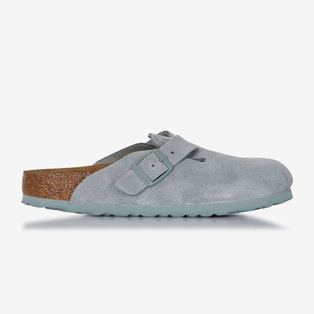 BIRKENSTOCK boston BOSTON SUEDE PURE SAGE GROEN DAMES