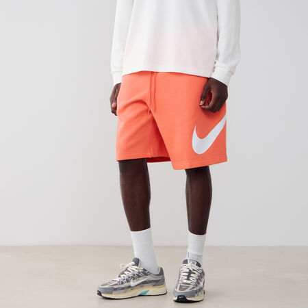 NIKE SHORT CLUB BB KORAALROOD HEREN
