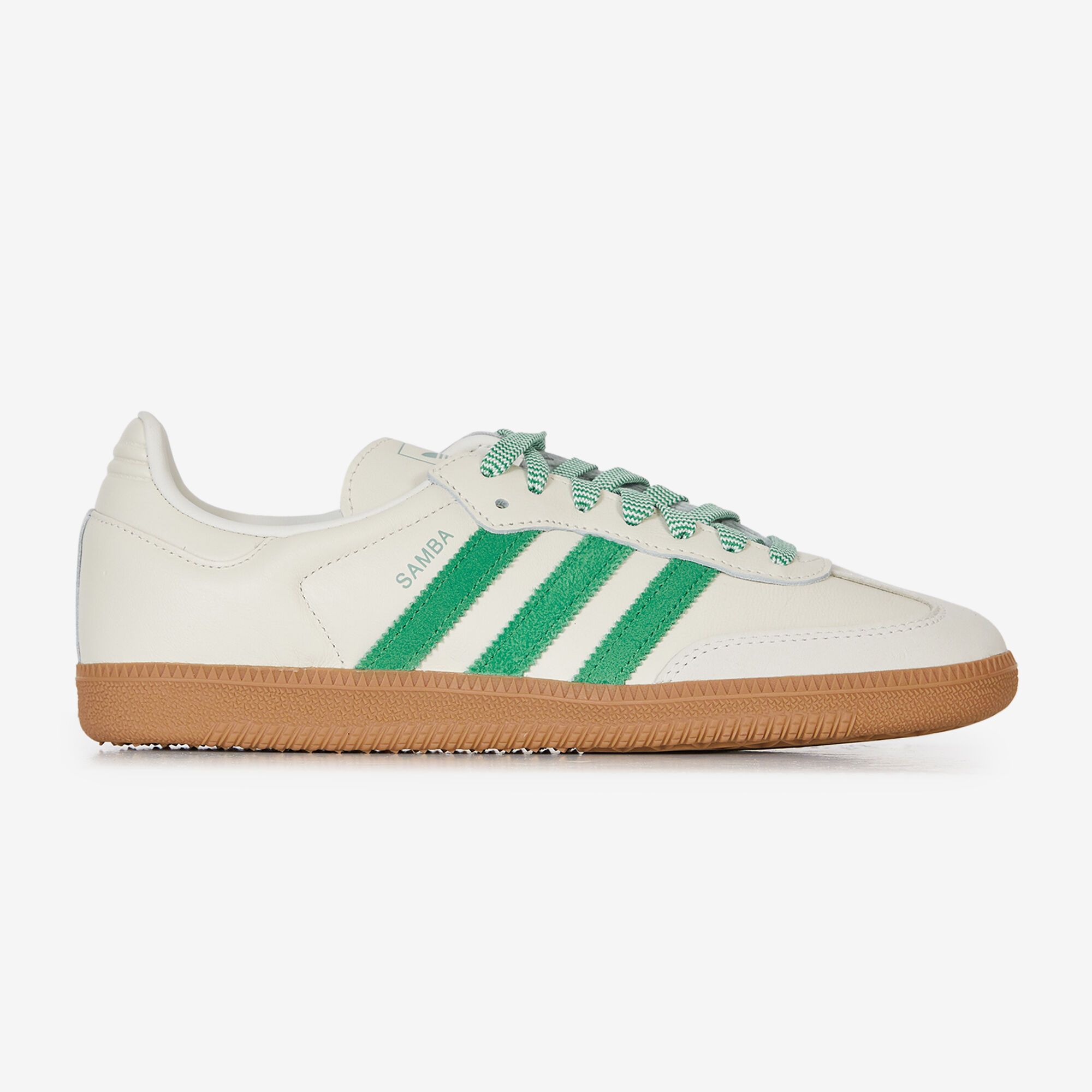 ADIDAS ORIGINALS SAMBA OG BEIGE GROEN SNEAKERS HEREN Courir