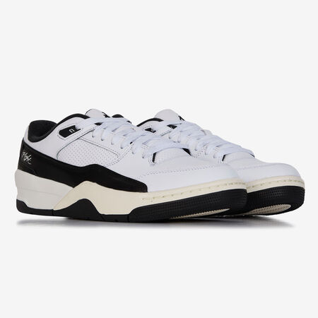 JORDAN JORDAN FLIGHT COURT WIT/ZWART HEREN