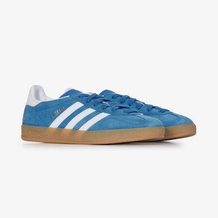ADIDAS ORIGINALS gazelle GAZELLE INDOOR BLAUW/WIT JUNIOR