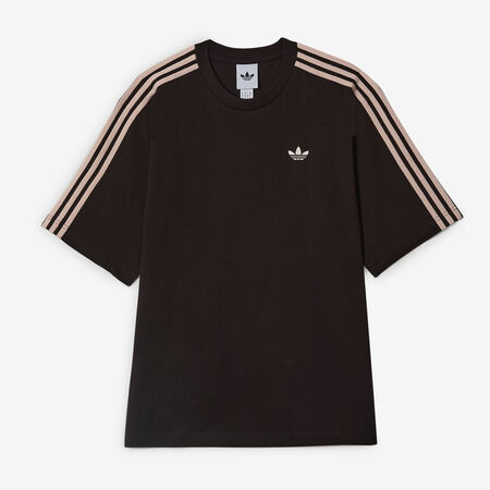 ADIDAS ORIGINALS TEE SHIRT 3S BRUIN/ROZE HEREN