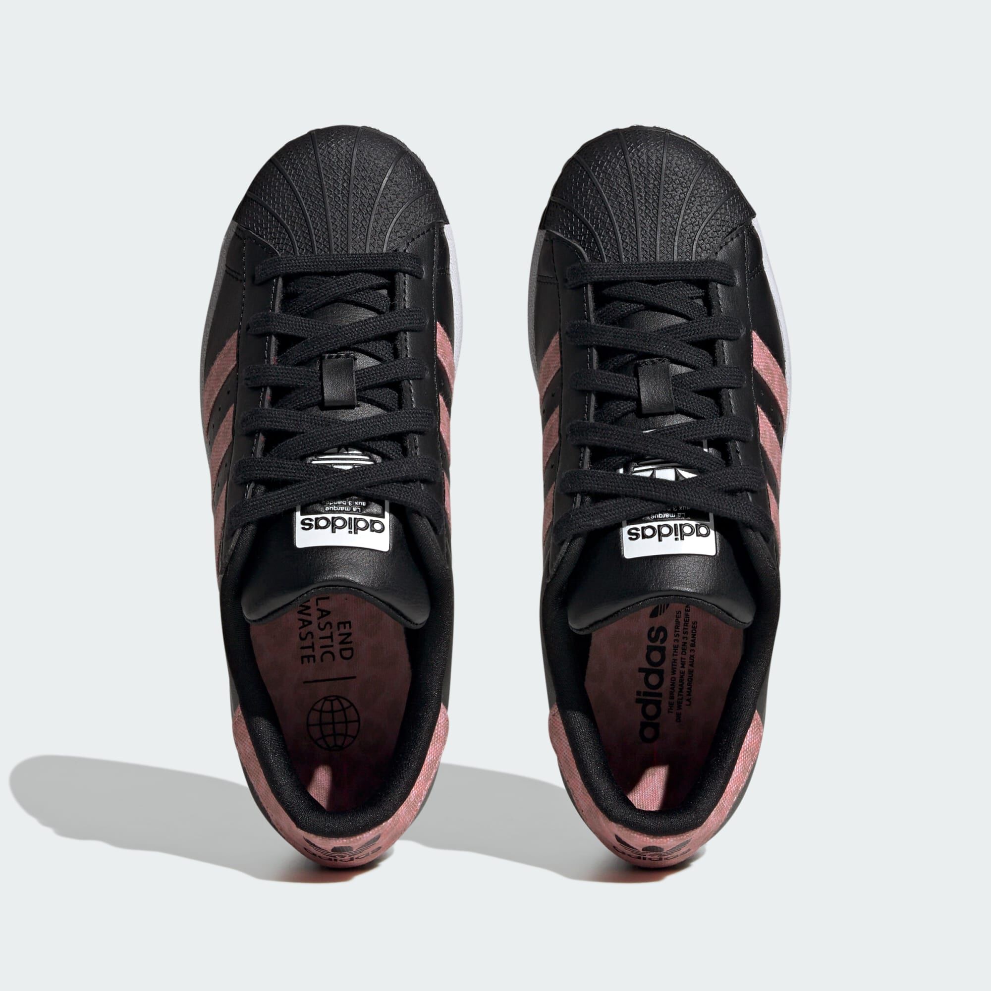 ADIDAS ORIGINALS SUPERSTAR SHOES KIDS Core Black Core Black Gold