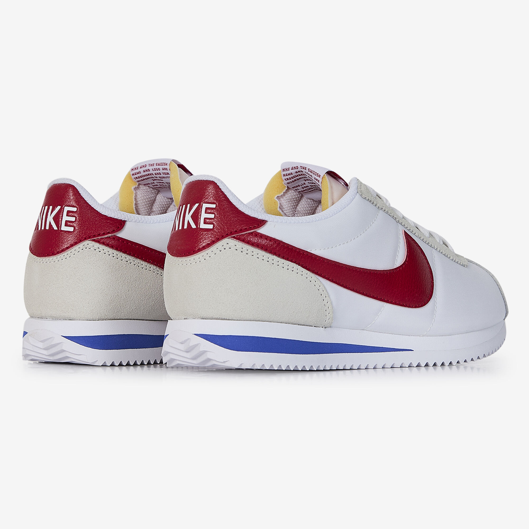NIKE CORTEZ NYLON OG WIT/ROOD SNEAKERS DAMES