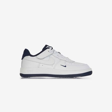 NIKE air force 1 AIR FORCE 1 LOW CF MINI SWOOSH WIT/BLAUW KIND