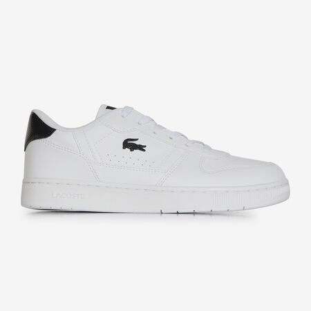 LACOSTE T-CLIP SET CROCO WIT/ZWART JUNIOR