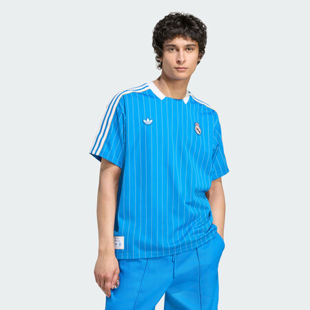 ADIDAS ORIGINALS MAILLOT REAL ICON BLAUW/WIT HEREN